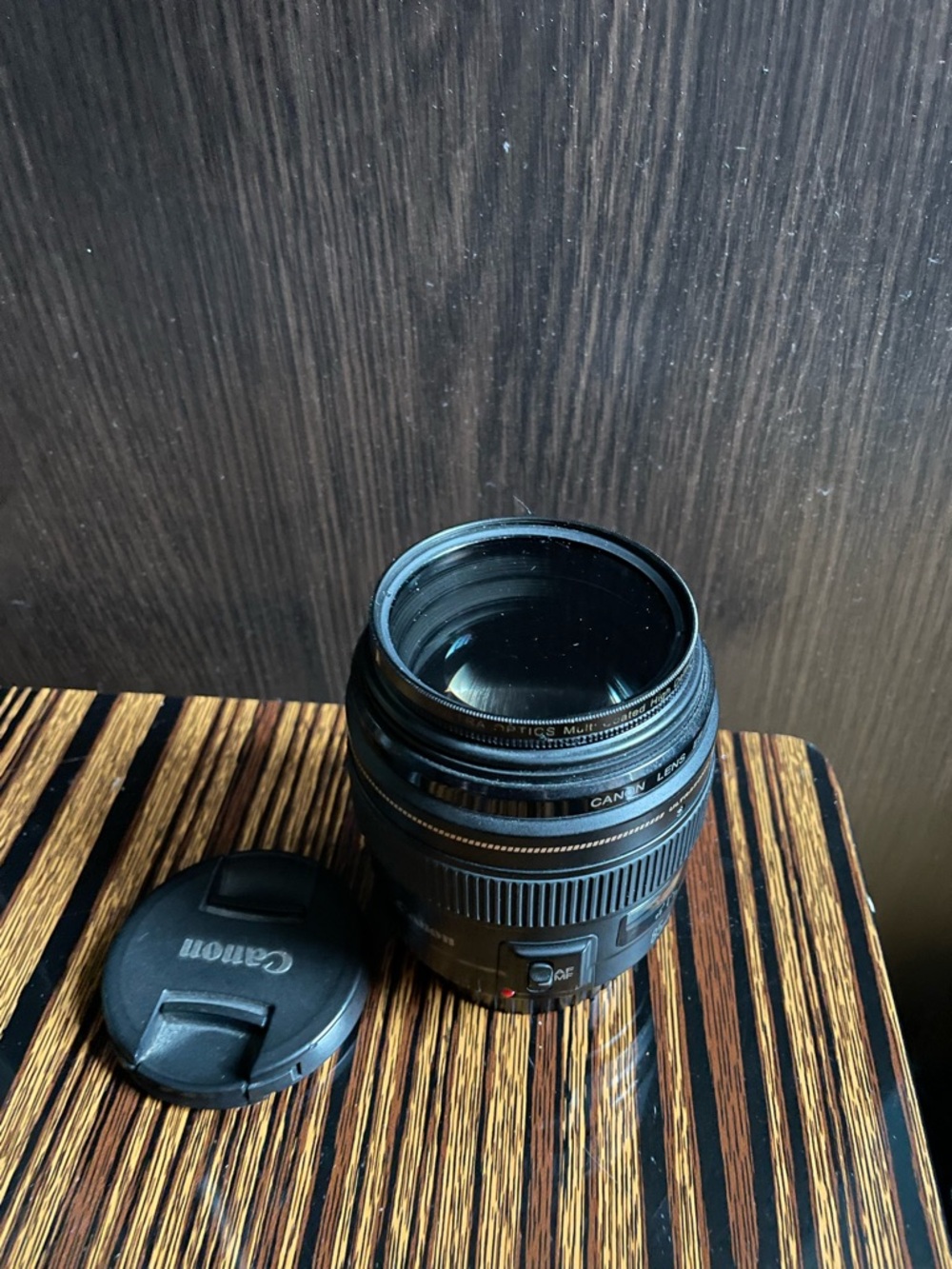 Canon EF 85mm f/1.8 USM Portrait Lens Auto/Manual Focus 58mm Filter Mount